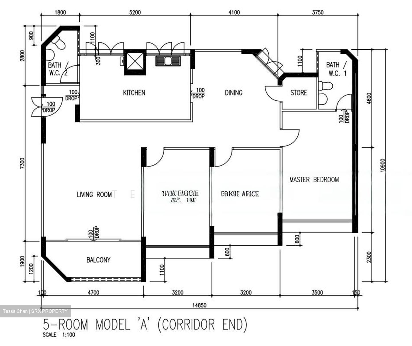 Blk 124 Geylang East Grove (Geylang), HDB 5 Rooms #498008841